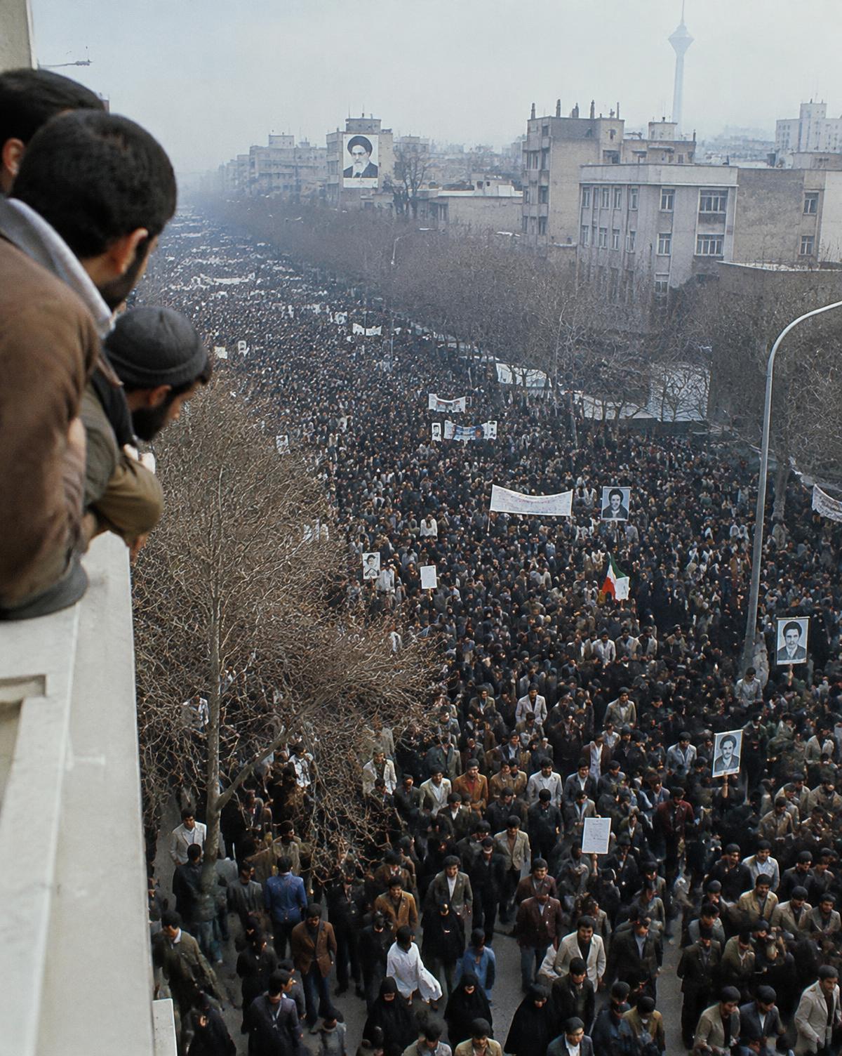 A revolution fills the streets